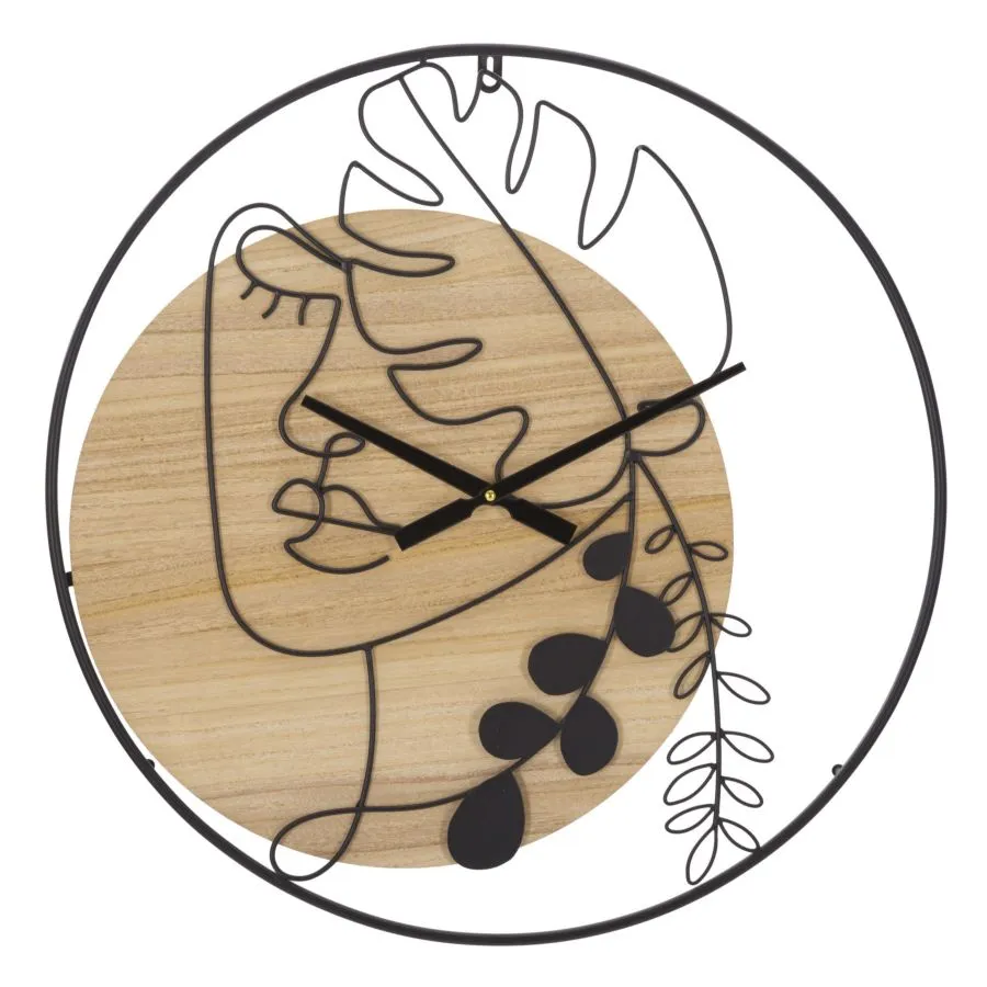 ZEGAR NAŚCIENNY ELEGANT -A- 60X2 cm